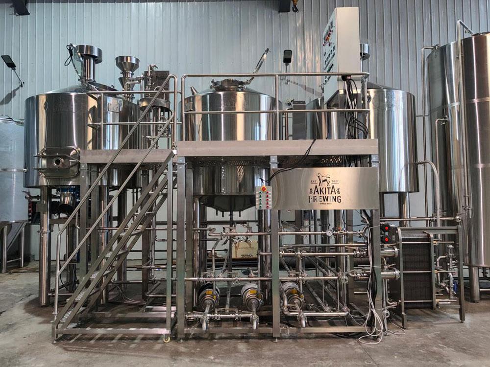 <b>Japan Akita Brewing-2000L Brewery Equipment by Tiantai</b>